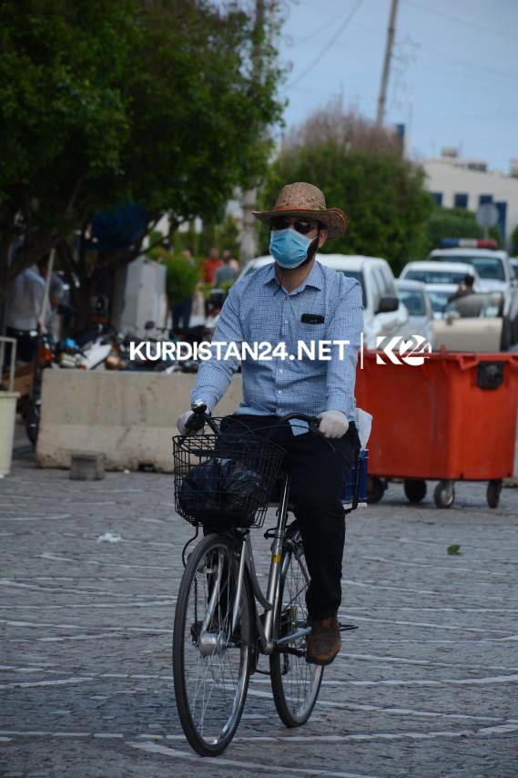 بالصور | أربيل تتنفس الصعداء غداة تراجع إصابات الجائحة